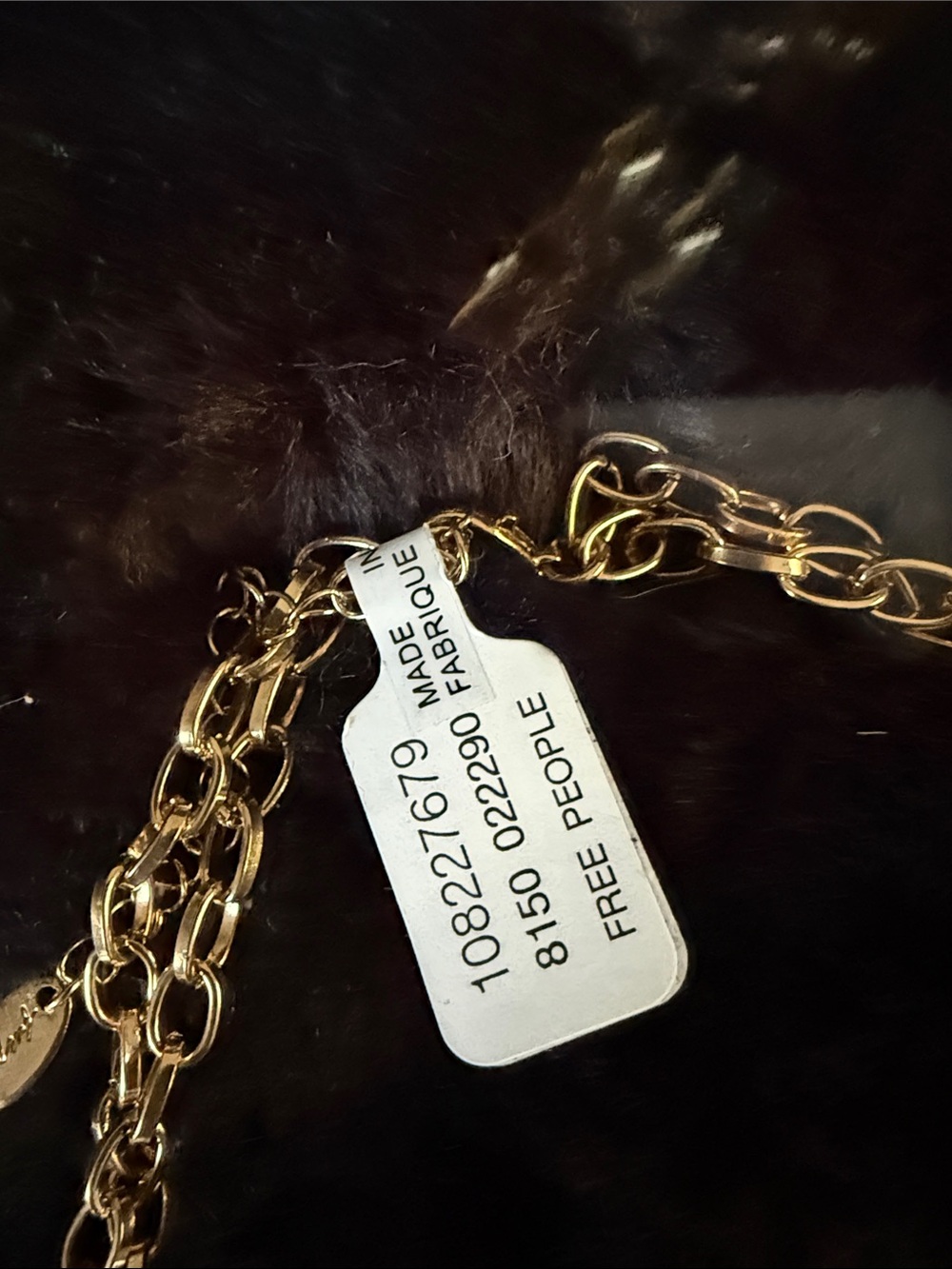 Free People Gold-Tone Charm Layered Maxamillion Necklace NWT - Picture 4 of 7